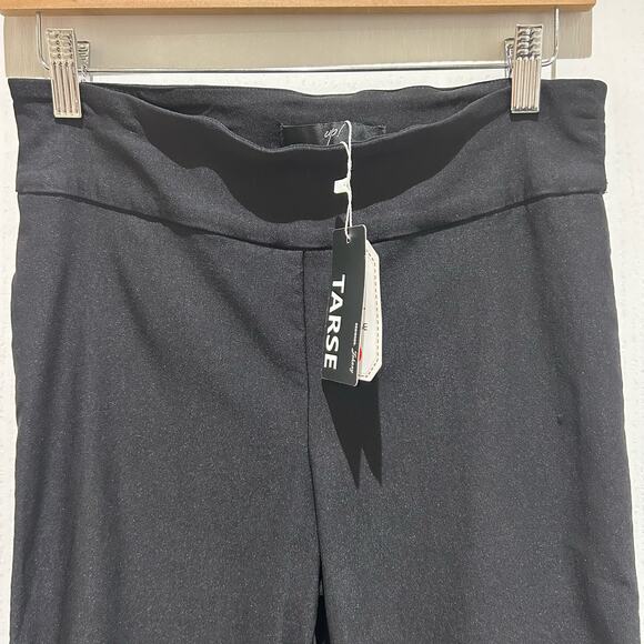 Tarse "UP" by Johnny Women's Capri Pants with Lace Hem Size Lg 8 NEW - Picture 2 of 16